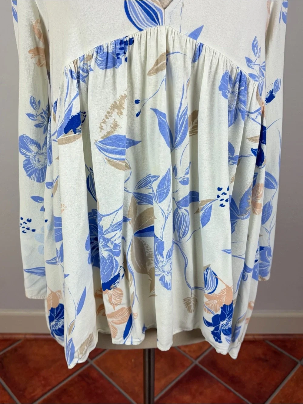 Free People Bella Floral Print Tunic